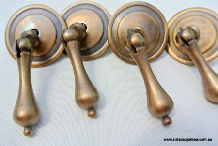 brass pulls and knobs