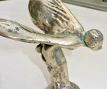 spirit of ecstasy Rolls Royce car statue flying lady emblem 5" mascot