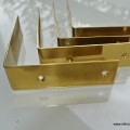 4 small BOX CORNERS or table edge polished