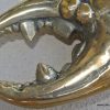 MUD CRAB CLAW shaped beer Bottle Opener solid polished heavy brass amazing 6"