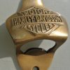 solid pure brass HARLEY DAVIDSON bike beer Bottle Openers works Aged finish heavy