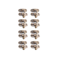 8 sets Solid Brass Box Latch Catches 40mm Vintage Antique Jewellery Box Locks