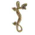 Cobra Snake Solid Brass Door Pull Handle 35cm Vintage Python House Handle Left or Right