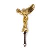 Small Rolls Royce 6" inches high car statue flying lady polished brass bronze style emblem cast 15 cm Spirit of Ecstasy bolt deco