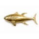 Tuna Fish Statue 23cm Solid Brass Heavy Vintage Decoration Trophy Ornament 9"