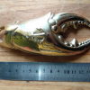 crab claw Anchor bottle opener 5" pure brass hollow strong old nautical mud crabs sailing yacht boat captain pirate badge man cave beer gift