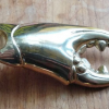 crab claw Anchor bottle opener 5" pure brass hollow strong old nautical mud crabs sailing yacht boat captain pirate badge man cave beer gift