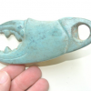 MUD crab claw Anchor bottle opener 5" pure brass antique green hollow strong antique nautical sailing yacht boat captain pirate badge man cave beer gift