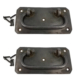 2 LARGE Solid Brass BOX HANDLES Chest Furniture Pulls Antique Vintage Style 5" Watson Brass 43A