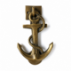 ANCHOR & ROPE Solid Brass Door Knocker 7" Nautical Marine Heavy Bronze Patina