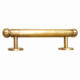 Solid Brass Hollow Door Pull Handle 10" Vintage Aged Retro Gate Boat Cabinet Grab