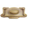 6 large pulls drops 4.1/4 " inches handles 11 cm watson 517 antique style bronze patina solid brass vintage old replace drawer heavy