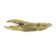 mud crab claw shaped beer Bottle Opener Blue swimmer solid aged colour heavy 100% hollow heavy brass