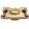 heavy pulls handles BOX antique watson 517 medium solid brass vintage old replace drawer heavy 3.1/2 "art DECO (Copy)