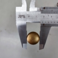 2124FS Brass Screw Knob Antique Brass size 19mm
