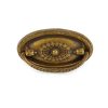 6 small pulls watsonbrass 1635 small F 8 cm cabinet antiques duchess dressing table Victorian Edwardian handles antique style bronze oxidized patina solid brass vintage old replace drawer heavy