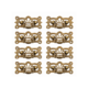 8 Heavy Solid Brass Drawer Pull Handles – Large WATSON A3 Box Pulls – Polished Vintage Antique Style Cabinet Handles