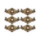A123 Large Solid Cast Brass Drawer Pull 4.5" 110mm Vintage Box Kitchen Cabinet Handle