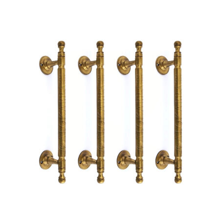 2 face FIX 12" inch long large pulls watsonbrass code 407 30 cm solid brass D pulls cabinet antiques duchess kitchen dressing table Victorian Edwardian handles antique style bronze oxidized patina solid brass vintage old replace drawer heavy kitchens