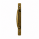 12 Solid Brass Barn Door Grab Handle Heavy Narrow Pull Handle Rustic Vintage Style 1 wide