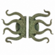 2 x Large Solid Brass Octopus Door Handles – Pair – 36 cm (14) – Rustic Vintage Style