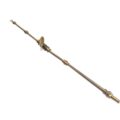 CREMONE 96” inches long solid Rustic hand made brass Heavy French slide Bolt turn Old Style Door Flush slide espagnolette 2400 mm
