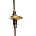 CREMONE 96” inches long solid Rustic hand made brass Heavy French slide Bolt turn Old Style Door Flush slide espagnolette 2400 mm