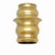 B14 Large Solid Brass Bed Post Sleeve Cover – 6¼ High Spun Brass Vintage Style 2 Opening