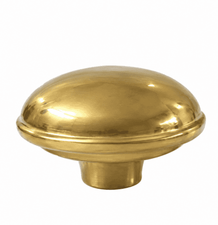 Watson B12 Solid Brass Bed Knob 3.1/2" Dome Spun Hollow Vintage Antique 9cm