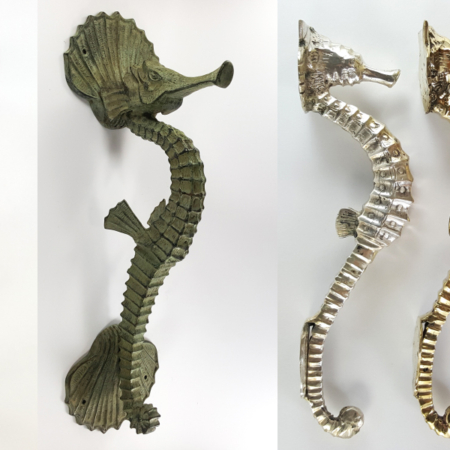 SEAHORSES knobs hooks handles