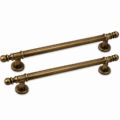 19.12 inch long Stunning solid brass kitchen D PULL 50 cm hidden fixing GRAB cabinets doors PLAIN DESIGN