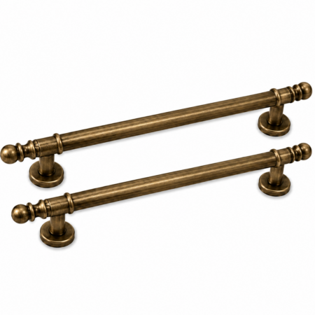 19.12 inch long Stunning solid brass kitchen D PULL 50 cm hidden fixing GRAB cabinets doors PLAIN DESIGN