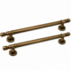 19.12 inch long Stunning solid brass kitchen D PULL 50 cm hidden fixing GRAB cabinets doors PLAIN DESIGN