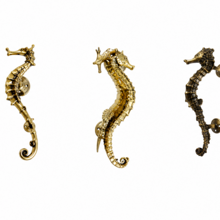 SEAHORSES knobs hooks handles