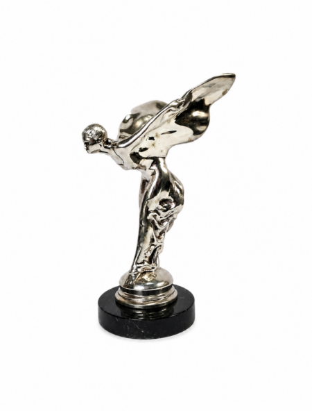 Solid Brass Rolls Royce Style Flying Lady Statue Spirit Ecstasy Style Car Mascot 27 cm statue