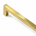Large 400mm Solid Brass D Pull Handle Heavy Vintage Style Kitchen Cabinet 15.3/4