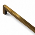Large 400mm Solid Brass D Pull Handle Heavy Vintage Style Kitchen Cabinet 15.3/4