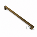 Large 400mm Solid Brass D Pull Handle Heavy Vintage Style Kitchen Cabinet 15.3/4