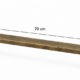 Solid brass 70cm / 27.1/2" Long Cabinet Door Pull – 2-Leg Design