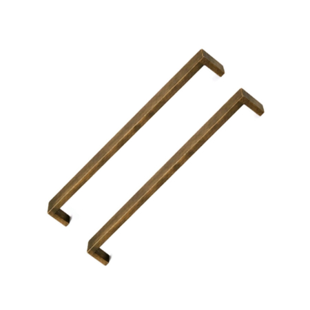 2 x Solid brass 70cm 27.12 inch Long Cabinet Door Pull – 2-Leg Design kitchen door