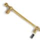 made to ORDER 14 complete sets Solid Brass Towel Rails 12" Plain Vintage Antique style Bathroom Towel Holder
