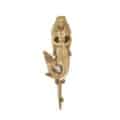Solid Brass Mermaid Coat Hook Wall Door Hook Nautical Vintage Decor 21 cm 8.14 inch 