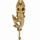 Solid Brass Mermaid Coat Hook Wall Door Hook Nautical Vintage Decor 21 cm 8.14 inch 